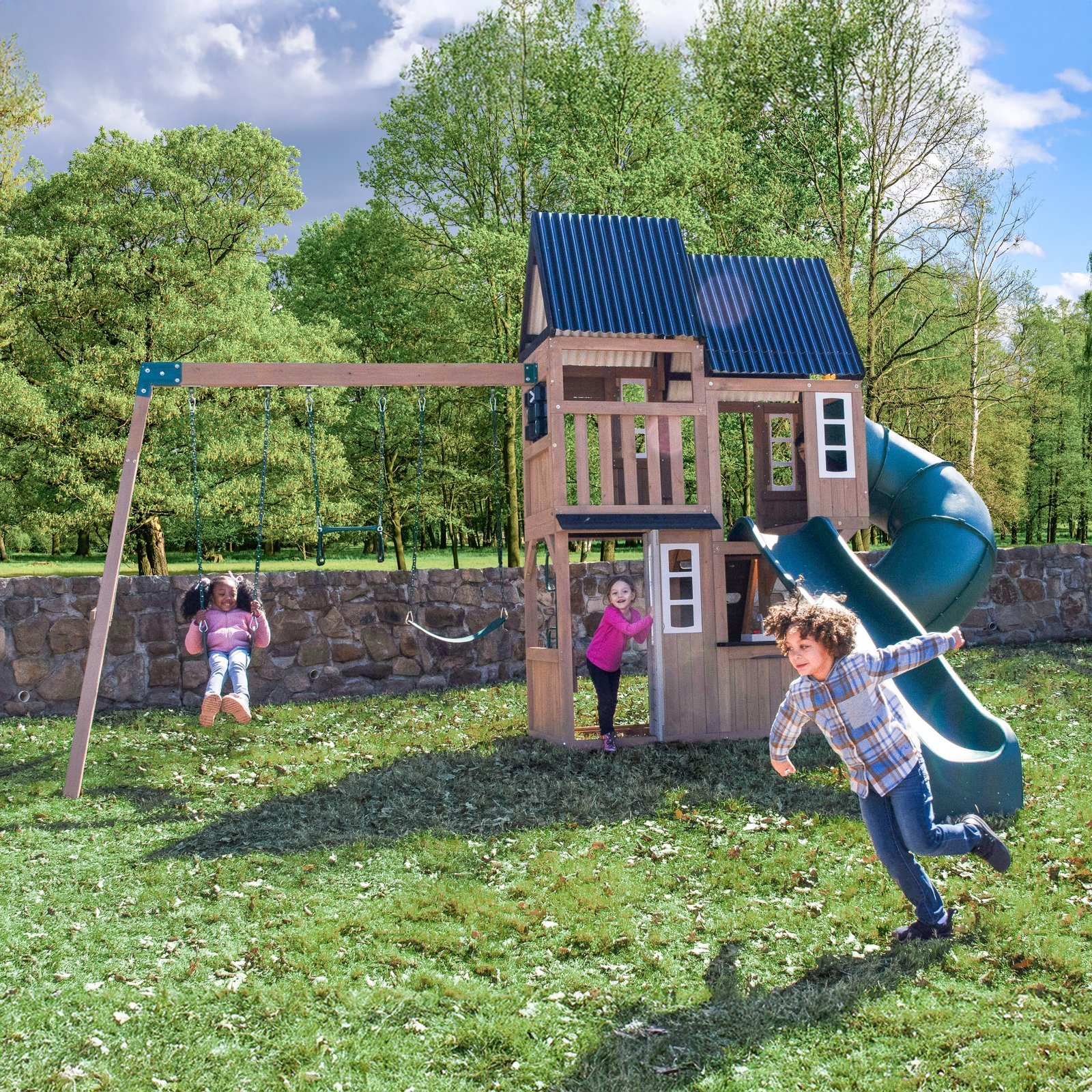 Acadia Manor Swing Set - Image 3