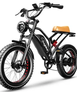 Euybike S4 Moped-Style Fat Tire Electrics Bikes - Image 6