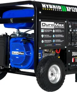 DuroMax XP12000EH 12,000 Watt Dual Fuel Portable Generators.