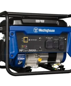 Westinghouse WGen3600cv – 3600 Watt Portables Generators w/ RV Outlet & CO Sensor (49-State)