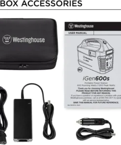 Westinghouse iGen600s Portable Power Station 600W 592Wh News. - Image 6
