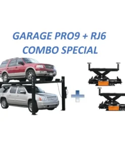 Atlas Pro9000 4 Post Lifts with RJ6 Rolling Jacks - Image 4