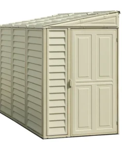 DuraMax Building Products 4-ft x 8-ft Sidemate Off-white Lean-to Vinyl Storage Sheds
